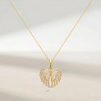 BOÎTE LOVE BLOSSOM AVEC COLLIER COEUR PERSONNALISE