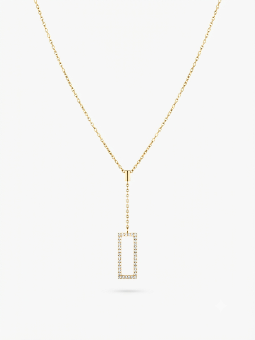 Collier Rectangle Lumière