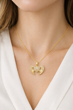 BOÎTE LOVE BLOSSOM AVEC COLLIER COEUR ET AILES ANGELIQUES