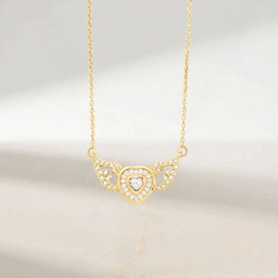 BOÎTE LOVE BLOSSOM AVEC COLLIER COEUR ÉTERNEL